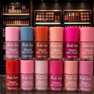 12 pieces nail paint set
