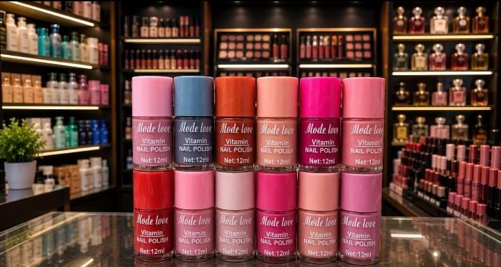 12 pieces nail paint set