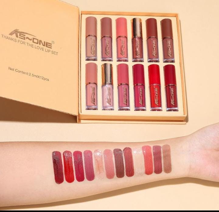 KS ONE 12 pcs lipgloss box